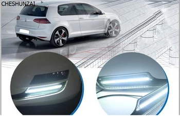 CHESHUNZAI LED DRL dienas gaitas gaismas, augstas spilgti izturīgs VW Golf 7 Automašīnas pārveidošana
