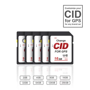 CID SD atmiņas Kartes 16GB chang CID Karte karte 32GB atmiņas karti UHS-I 512MB flash 128GB 512 GB lielu ātrumu līdz 85 mainīt navigācijas kartes