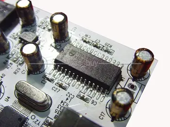 CM108 + TDA1305T + TDA1308 3,5 mm Izeja, USB Amp USB Skaņas Karti, kas DAC Dekoders, 5V