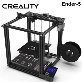 CREALITY 3D Printeri Ender-5 Dual Y-ass Motori Magnētisko Veidot Plāksnes Power off Atsāktu Drukāšanu Slēgtās Struktūra