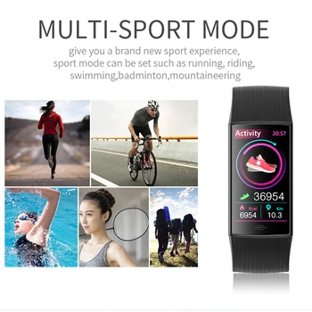 CY11 Smart Aproce Multi-Sport asinsspiediens, Sirds ritma Monitors Pedometrs Fitnesa Tracker Smart Pulkstenis Cilvēks Sieviešu Aproce