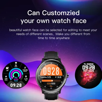 CZJW Sn80 pro Smart Watch vīrietis sieviete Pilna Ekrāna Pieskarieties Sporta Pulksteņi, Pulkstenis, Smart Fitnesa Tracker Asins Spiediena monitors HeartRate