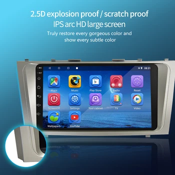 Camecho 2 din Android 8.1 Auto Multimedia Player 2.5 D Touch Screen Auto, auto Stereo, GPS Navigācija, Wifi autoradio 