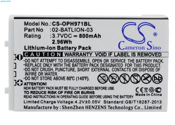 CameronSino 800mAh Akumulatora Opticon OPL-7724,OPL-7734,OPL-9700,OPL-9712,OPL-9713. LPP., OPL-9723,OPL-9724,OPL-9725,OPL-9727,OPL-9728