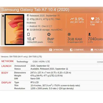 Case For Samsung Galaxy Tab A7 10.4 T500 T505 T507 10.4 collu Segtu Fundas Tablet Case For Samsung Galaxy Tab A7 