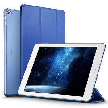 Case for iPad 2 Gaisa A1566 A1567, EAR Magnētisko PU Ādas Gadījumā Smart Cover ar Auto Sleep/ Wake Up iPad 6 iPad Air 2