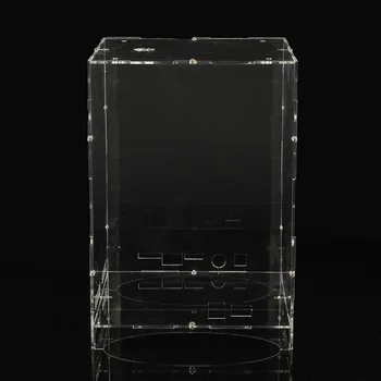 Caurspīdīgs Akrila Modulis Gadījumā Mājokļu WIFI APP 8x8x8 3D Gaismas Kubu Komplekts