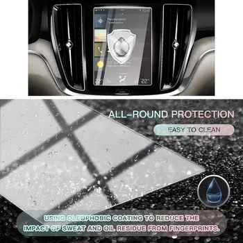 Centrs Kontrole, Navigācija Touch Screen Protector for Volvo V60 S60 XC40 8.7 JO, Rūdīts Stikls HD Skrāpējumiem