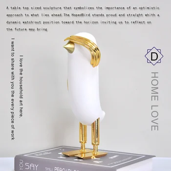 Ceru, Ka Putnu Ziemeļvalstīm Statuja Galda Gabals Home Decoration Accessories Mājas Dekori Dzīvnieku Sulpture