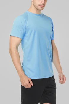 Charmleaks Vīriešiem Rashguard Dry-fit Krekli Vīriešu Loose Fit vienkrāsainu Kreklu, UV-Aizsardzība, Izsitumi Aizsargs Top UPF 50+ Pludmali, Valkāt