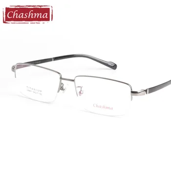 Chashma Pavisam Tīra Titāna Acu Brilles Super Kvalitātes Gaismas Brilles Brilles Plašu Lielas Brilles Lielajam Rāmji Vīriešiem, 150 mm