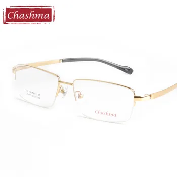 Chashma Pavisam Tīra Titāna Acu Brilles Super Kvalitātes Gaismas Brilles Brilles Plašu Lielas Brilles Lielajam Rāmji Vīriešiem, 150 mm