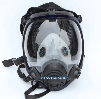 Chemcial Krāsošana Smidzināšanas Gāzes Masku Pašā 3M 6800 Gāzes Maska, Rūpniecības Pilnu Sejas Facepiece Respiratoru Bezmaksas Piegāde