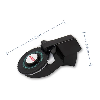 Cidyc101 Dāvanu Kastē Rokasgrāmata Label Printeris Ir Piemērots 9mm Marķējuma Lentes Zīmoga Iespiešanas Marķējums Mašīna