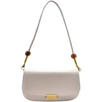 Cietie krāsas Kvadrāta Padušu soma ir 2021. Modes New Augstas kvalitātes PU Ādas Sieviešu Dizainers Rokassomu Vintage Plecu Messenger Bag