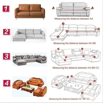 Cieši Aptīt Sofa Cover Elastīga Veļa mīkstu auduma Vajadzībām, Lai 2 Gabali Dīvāns Vāciņu, Ja tas ir L-style Frekvencēs Stūra Dīvāns