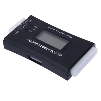 Ciparu LCD Barošanas Testeri Datoru 20/24 Pin pārbaudītu ātri Barošanas Sprieguma Testeris Diagnostikas Rīkus ATX BTX ITX
