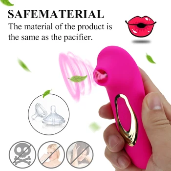 Clit Sūcējs Maksts Nepieredzējis Vibrators Klitora Stimulators Blowjob Mutes Knupi Licking Seksa Rotaļlieta Sievietēm Masturbator Erotiska Produktu