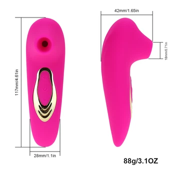 Clit Sūcējs Maksts Nepieredzējis Vibrators Klitora Stimulators Blowjob Mutes Knupi Licking Seksa Rotaļlieta Sievietēm Masturbator Erotiska Produktu
