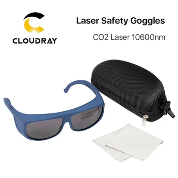 Cloudray 10600nm Lāzeru Drošības Brilles OD4+ CE Stils T Aizsargbrilles CO2 Lāzera Bezmaksas Piegāde