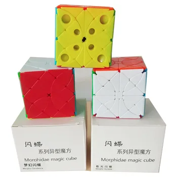 Colletion Fangshi Funs Lim deidamia Aureola Morpho Helenor Octavia Aurora Magic Cube Puzzle Cubo magico Izglītības Rotaļlietas, lai Mazulis