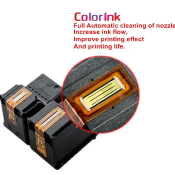 ColoInk 300XL Tintes Kasetnes HP303 Nomaiņa HP 300 Black Tricolor Deskjet D1660 D2560 D5560 F2420 F2480 F4210 Printe