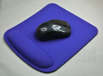 Comfort Square Rokas Mouse Pad Paklājiņš Optisko Fiksētu Zils Melns Peles Paliktņa Peles Spēle Spēļu Datoru PC Ar Delnas Atbalstu Aizsargātu