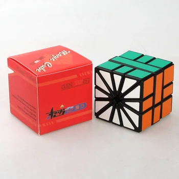 CubeTwist Laukumā II SQ2 3x3x3 Ātrums Cube Nozarē Magic Cube Rotaļlietas Ātrums Cube mozaīkas Kubiem Izglītības Rotaļlietas Bērniem Dāvanas - Melna