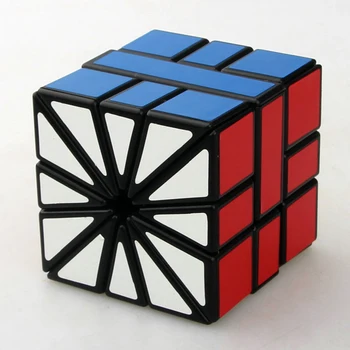 CubeTwist Laukumā II SQ2 3x3x3 Ātrums Cube Nozarē Magic Cube Rotaļlietas Ātrums Cube mozaīkas Kubiem Izglītības Rotaļlietas Bērniem Dāvanas - Melna