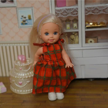 Cute Mini Kelly Leļļu Apģērbu Komplekts Modes Dizainu Lelle, Apģērbs, Ar Rokām Darinātas Kvalitātes Lelle Drēbes, Kleitas, Leļļu Aksesuāri