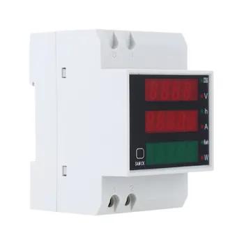 D52-2047 LED Digital Multi-function Skaitītājs Voltmetrs Ammeter Augstas Precizitātes Stabils Un Izturīgs Voltmetrs Ammeter AC200-450V