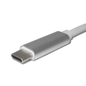 DC USB Type C līdz 4.0 x 1.7 mm Male Plug Jack Converter 20V Klēpjdatoru Uzlādes Kabelis Vads Dc Strāvas Adapteris Savienotājs Lenovo