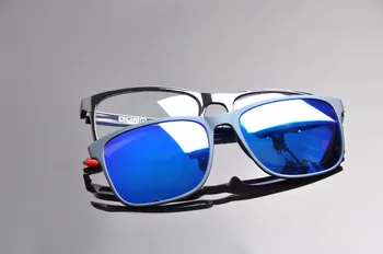 DEDING 2016 Magnētisko Polarizētās Klips Brilles ar Optisko Rāmis Tuvredzība Objektīvs s Blue Anti UV Aizsardzību, Saules Brilles DD1410