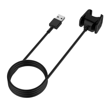 DHL 100GAB Jaunu USB Lādētāja Uzlādes Apskava Kabeļu Vadu Doks Šūpulis Fitbit Maksas 3 Tracker Piliens Kuģis
