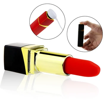 DIBE 10 Ātrumu Mini Vibrators Lūpu USB Uzlādes Klitora Stimulators Vibrējošais Ūdensizturīgs Maksts Masāžu Seksa Rotaļlieta, Paredzēta Sievietēm