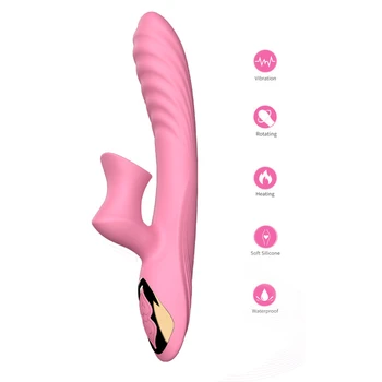 DIBE Apkures Rotācijas Vibratori Mēles Laiza G Spot Klitora Stimulators Teleskopiskie Dildo massager Pieaugušo Seksa Rotaļlietas Sievietēm