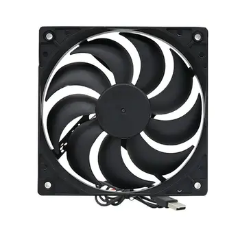 DIY Dzesēšanas Ventilatoru DC5V USB Strāvas Silent Fan Cooler par Maršrutētāju TV Kastē Radiatoru PXPA