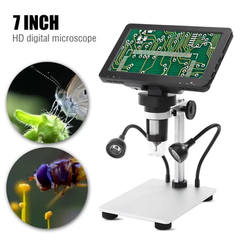 DM9 HD 1200X USB Digitālā Mikroskopa Kamera Endoskopu Lupa ar Balsteni