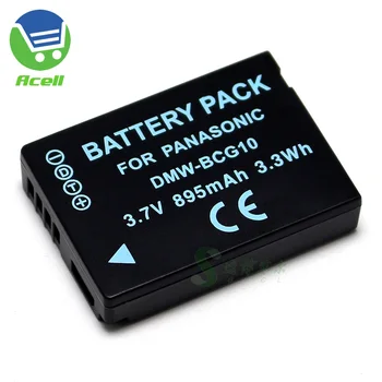 DMW-BCG10 Baterija + USB Lādētājs Panasonic DMC-ZR3 DMC-3D1 DMC-TZ6 DMC-TZ7 DMC-TZ8 Kamera Aizstāt DMW-BCG10E DMW-BCG10PP
