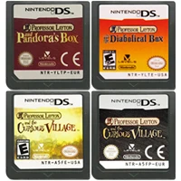 DS Spēle Kārtridžu Konsoli Kartes Profesors Layton Sērija angļu Valodu, par Nintendo DS, 3DS 2DS