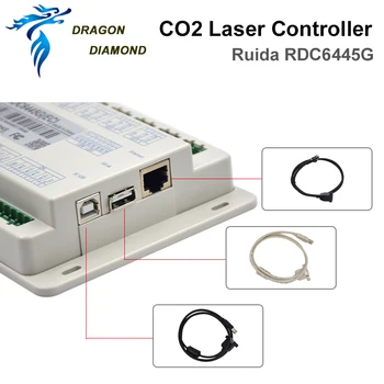 DSP CO2 Lāzera Kontrolieris sistēmas Ruida RDC6445G Lāzera Graviera par Co2 Lāzera Gravēšanas Griešanas Mašīna Uzlabot RDC6442 RDC6442G
