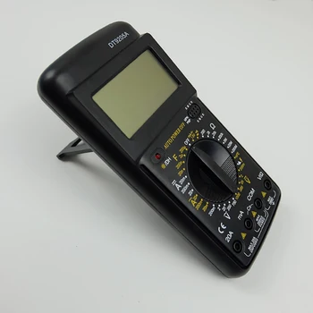 DT9205A LCD Profesionālais Digitālais Multimetrs Elektriskie Rokas Ammeter Voltmetrs Pretestība Kapacitāte hFE Testeris, AC DC 20A