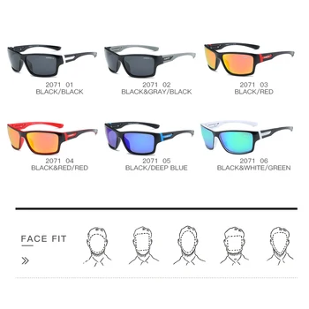 DUBERY Laukumā Zīmola Dizaina Polarizētās Saulesbrilles, Vīriešu Vadītāja Toņos Vīriešu Vintage Saules Brilles Vīriešiem Spogulis Vasaras UV400 Oculos