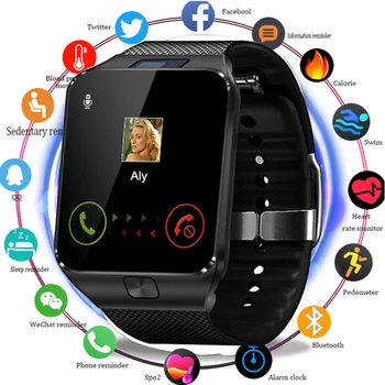 DZ09 Smart Skatīties Bluetooth Zvanu Smartwatch Ar Sim TF Kartes Solt Passometer Rokas pulksteni, Lai Android, IOS viedtālruņi Skatīties Vīrieši