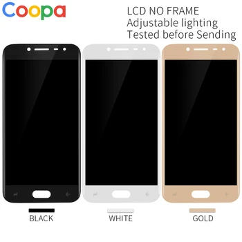 DZELZS LCD Ekrāns Samsung Galaxy J2 pro 2018 J250 J250H SM-J250F LCD Displejs, touch screen digitizer montāža Regulēt Spilgtumu
