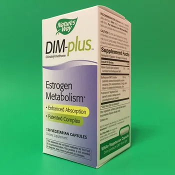 Dabas Veids DIM-plus Estrogēnu Metabolismu, Pastiprinātas uzsūkšanās patentēts komplekss 120 gab