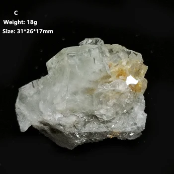 Dabīgā Akmens Zaļā Fluorite Minerālu Kristālu Paraugu No Xianghuapu Hunan Provincē Ķīnā A3-6