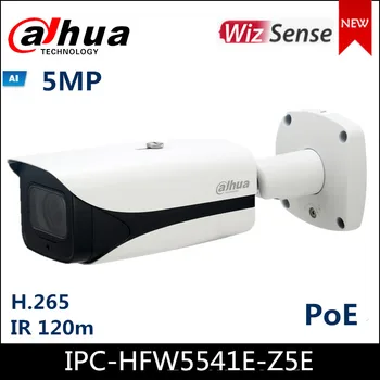 Dahua IP 5MP Kamera IPC-HFW5541E-Z5E WDR IS Bullet AI, Tīkla Kameras 7 mm~35 mm motorizētu objektīva ar ePOE