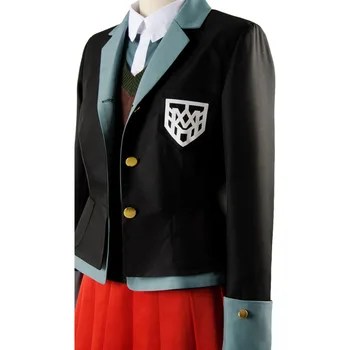 Danganronpa V3 burvis Yumeno Himiko cosplay kostīmu skolā vienotu