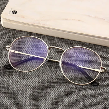 Datoru Brilles Vīriešu Briļļu Rāmji Anti Zilās Gaismas Aizsargbrilles Pret Saules Brilles Rāmis Sieviešu Kārtas Skaidrs, Objektīvs Viltus Brilles